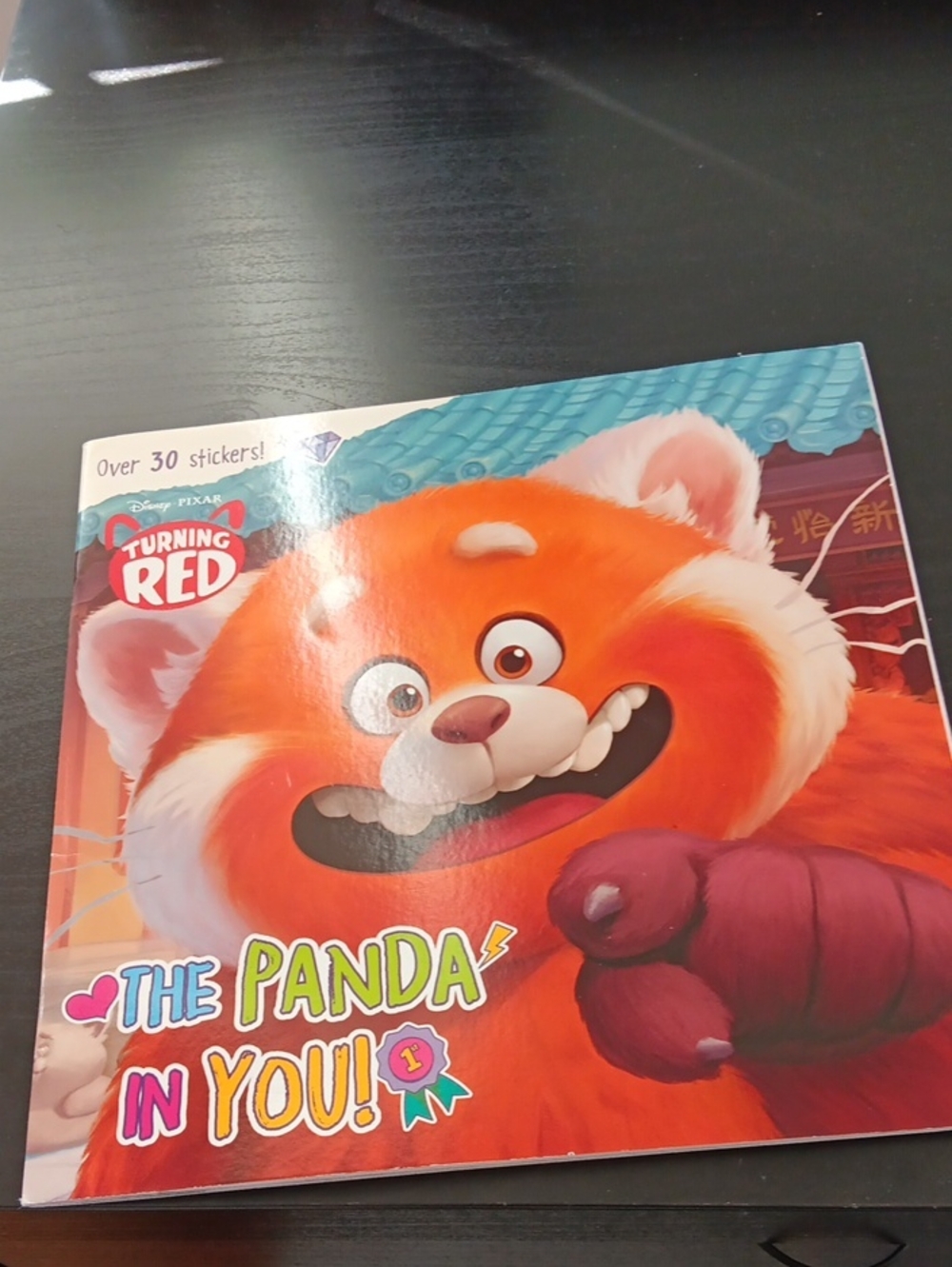 Turning Red: The Panda In You! — Orange Kids Sticker Activity Book